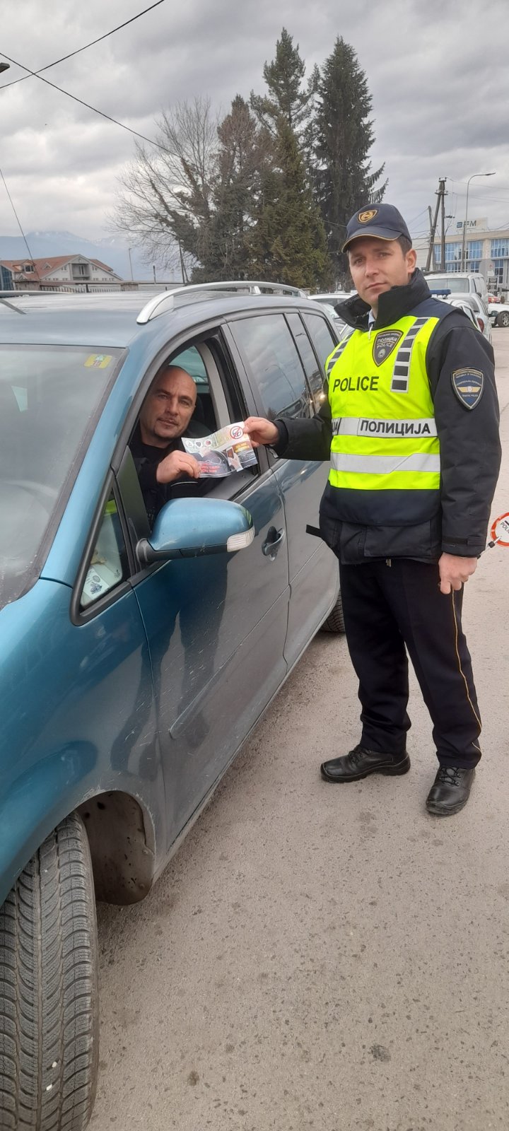 Превентивна кампања во Охрид и Струга „ Биди одговорен возач- не користи мобилен телефон“