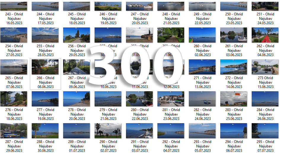 ОХРИД Најубав: 300 дена и 300 прекрасни фотографии (Фото)