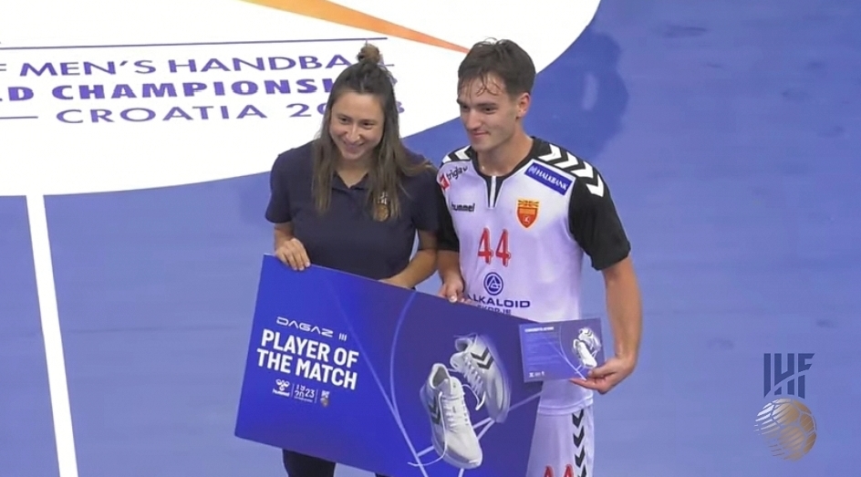 Стружанецот Мирче Калајџиески прогласен за MVP на натпреварот Македонија-Австрија