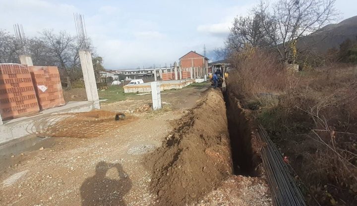 ЈП „Водовод“ Охрид: Нова водоводна линија на улицата „Коча Миленку”