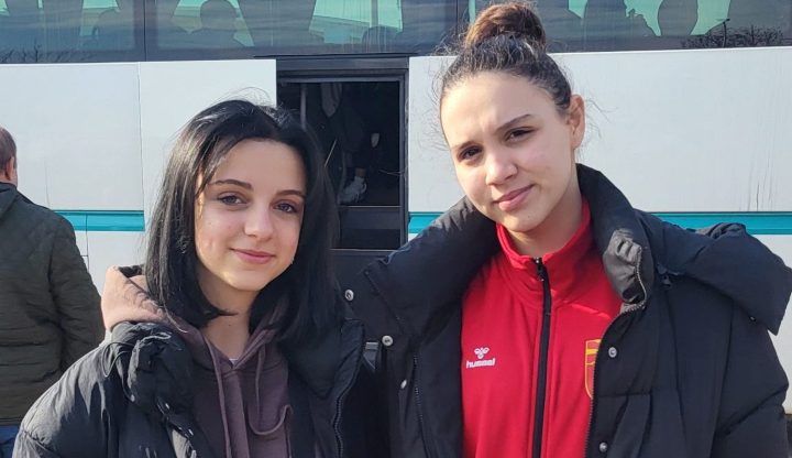 Охридските каратистки Анастасија Смилевска и Мартина Петреска на Европското првенство во Полска