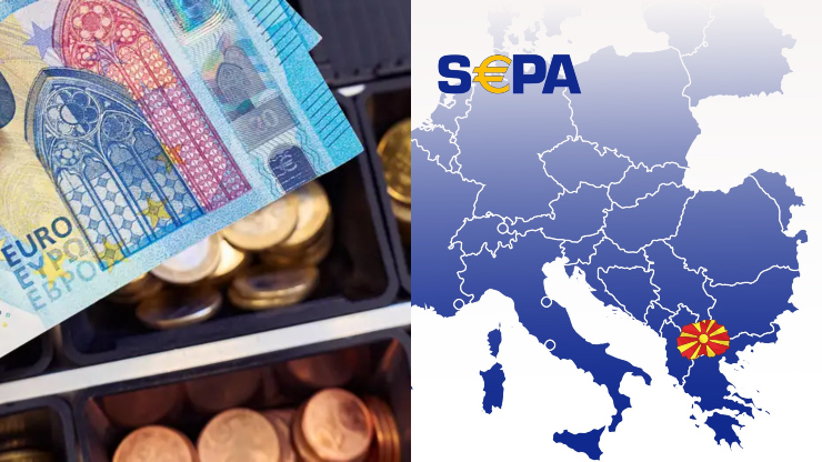 Од денеска поевтини и побрзи трансакции во евра, Македонија се приклучи во SEPA