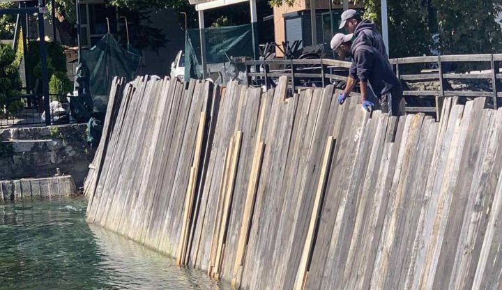 Во тек е реконструкција на регулацискиот објект на реката Црн Дрим, познат како „дрвениот мост“ во Струга