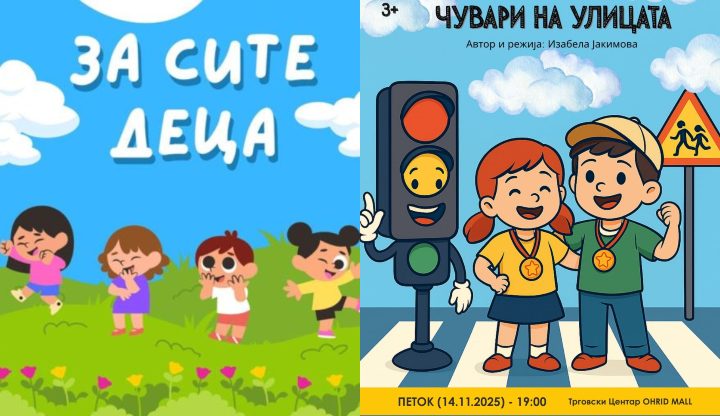 Вечерва изведба на детската претстава „Чувари на улицата“