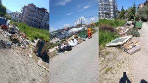 Повторно мапирани диви депонии во населбите Воска и Даљан, подигнати 55 м³ кабаст и зелен отпад