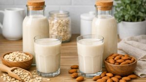 Здравје: Овесно или бадемово млеко – кое е подобро за вашето здравје?