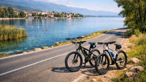 Велосипедска тура околу Охридското Езеро по повод Денот на Европа