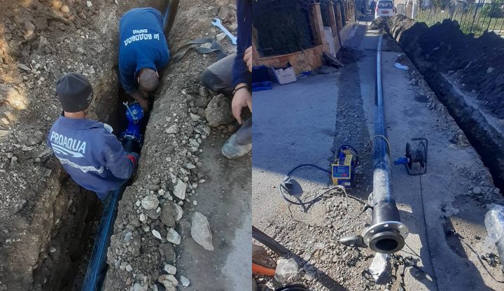 Преприклучување на постоечки објекти на новопоставената  водоводна линија на улицата „Прилепска”