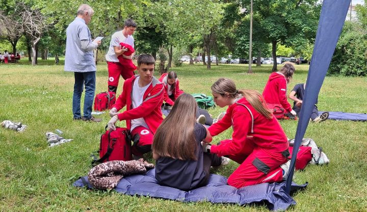 Второ место за тимот на Црвен крст Охрид на Регионален натпревар по прва помош