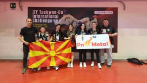 5 златни, 2 сребрени и 1 бронзен медал за теквондистоте на МТТФ на „Barletta Challenge 2026” во Италија