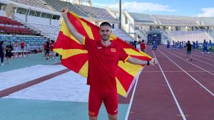 Атлетичарот Јован Стојоски со нов државен рекорд на 400 метри со пречки